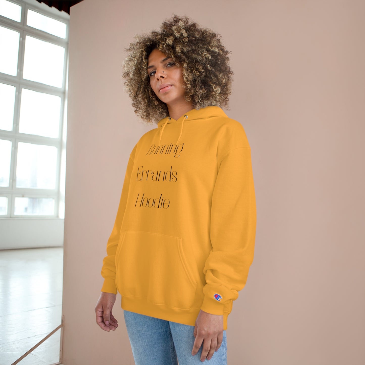 Running Errands Champion Hoodie