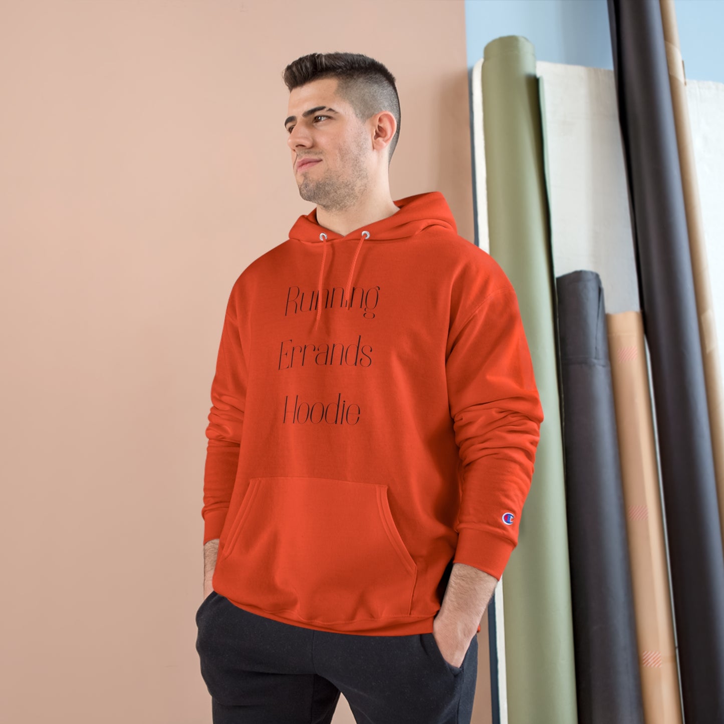 Running Errands Champion Hoodie