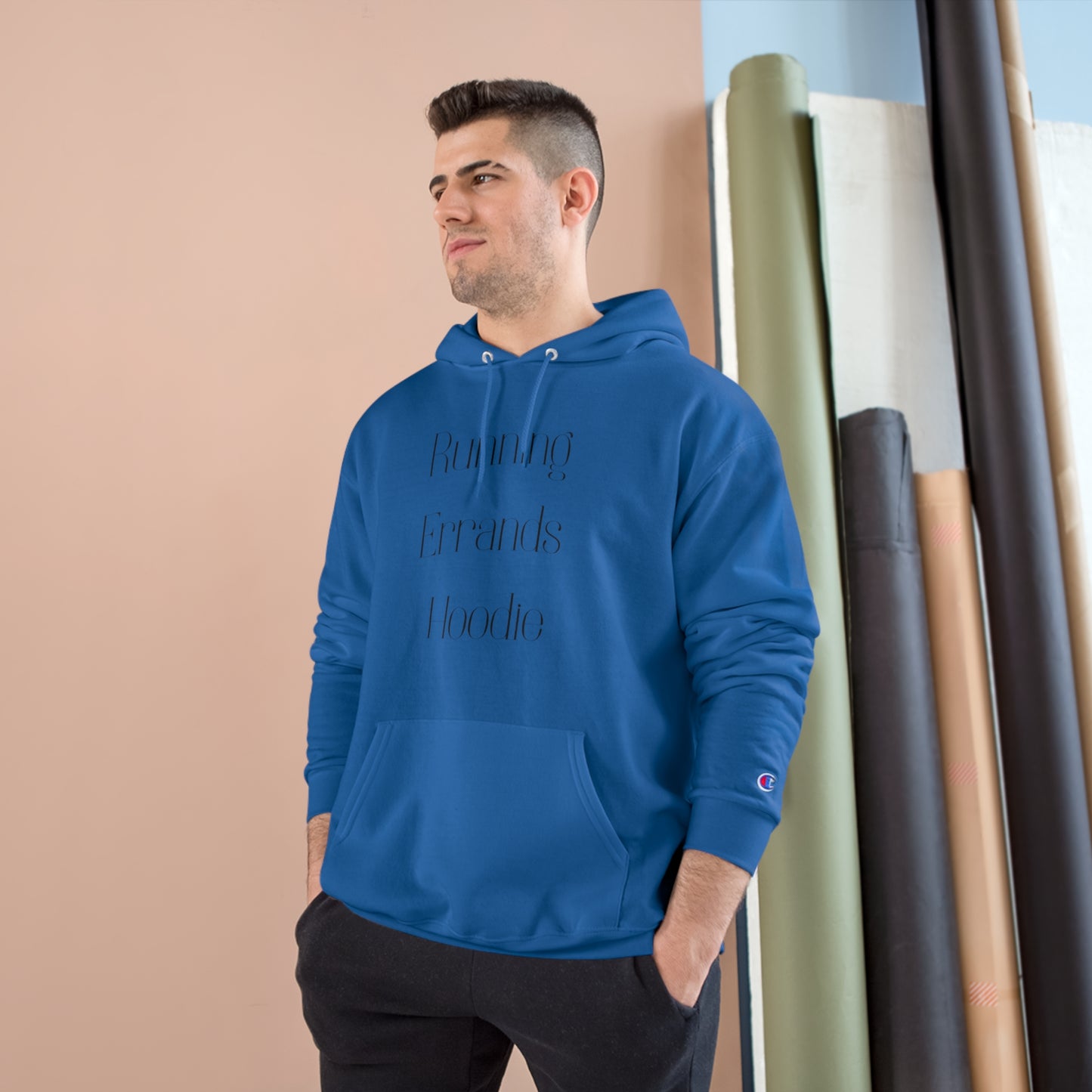 Running Errands Champion Hoodie