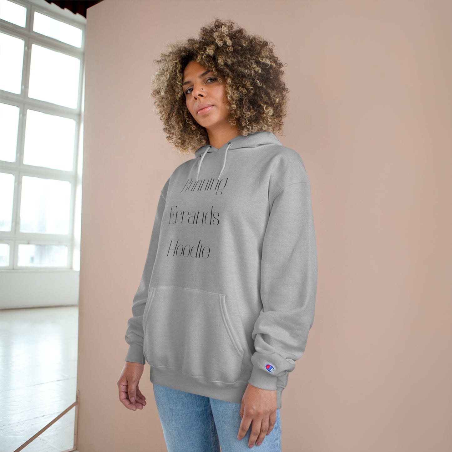 Running Errands Champion Hoodie