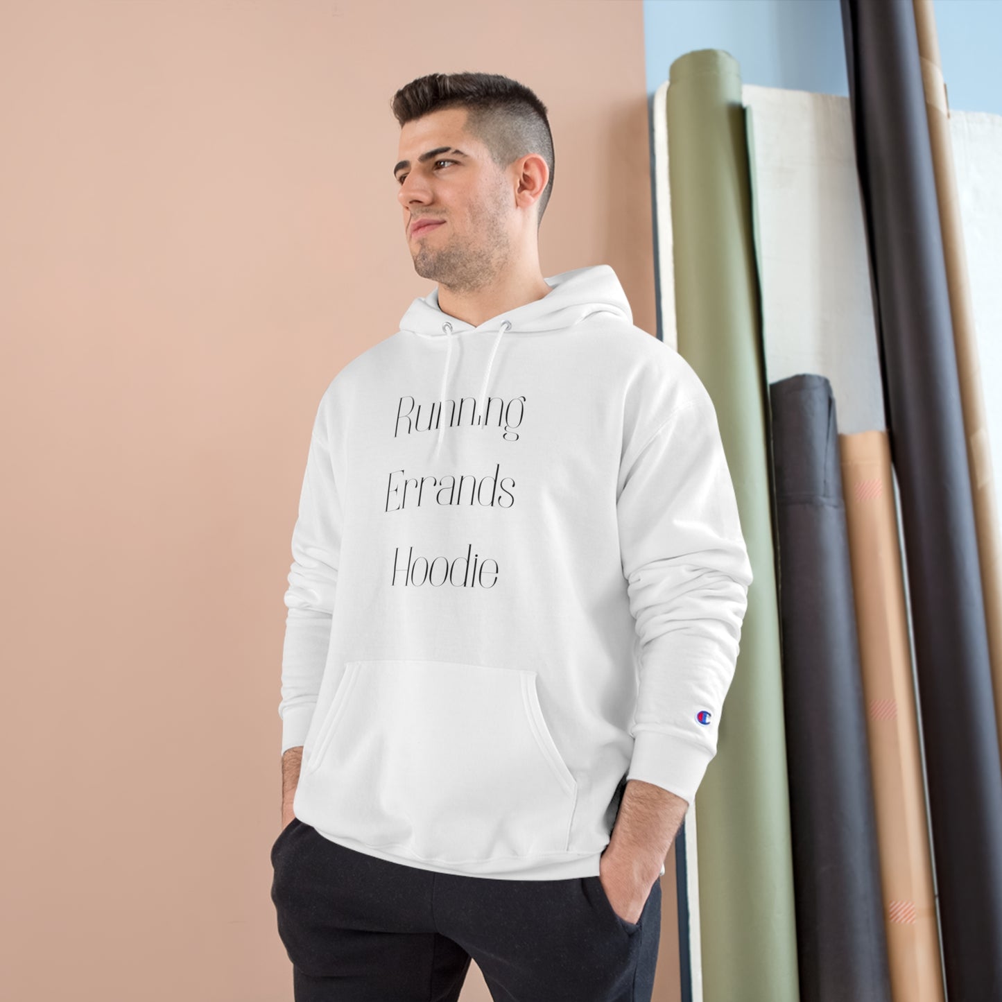 Running Errands Champion Hoodie