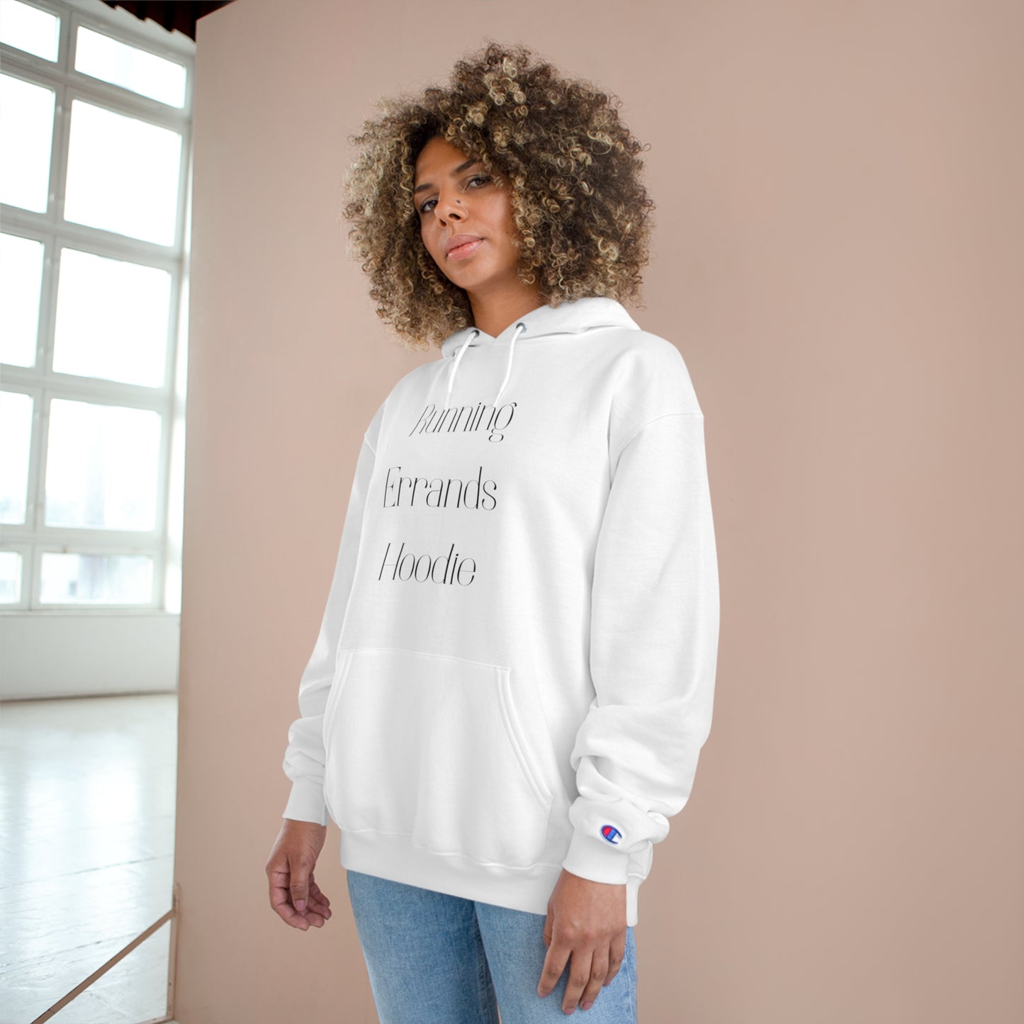 Running Errands Champion Hoodie